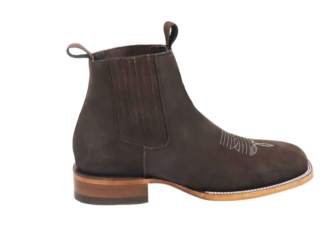 TONY BUCK - Wide Square Toe Short Boots