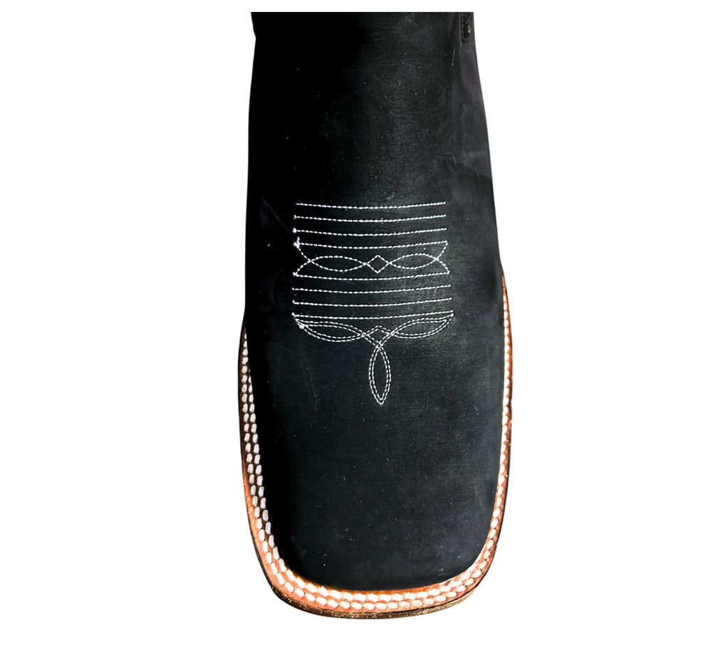 TONY BUCK - Wide Square Toe Short Boots
