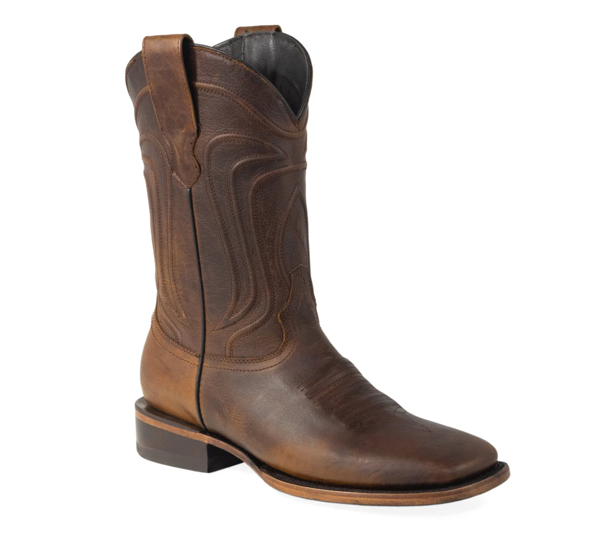 DUKE -  Wide Square Toe Boots