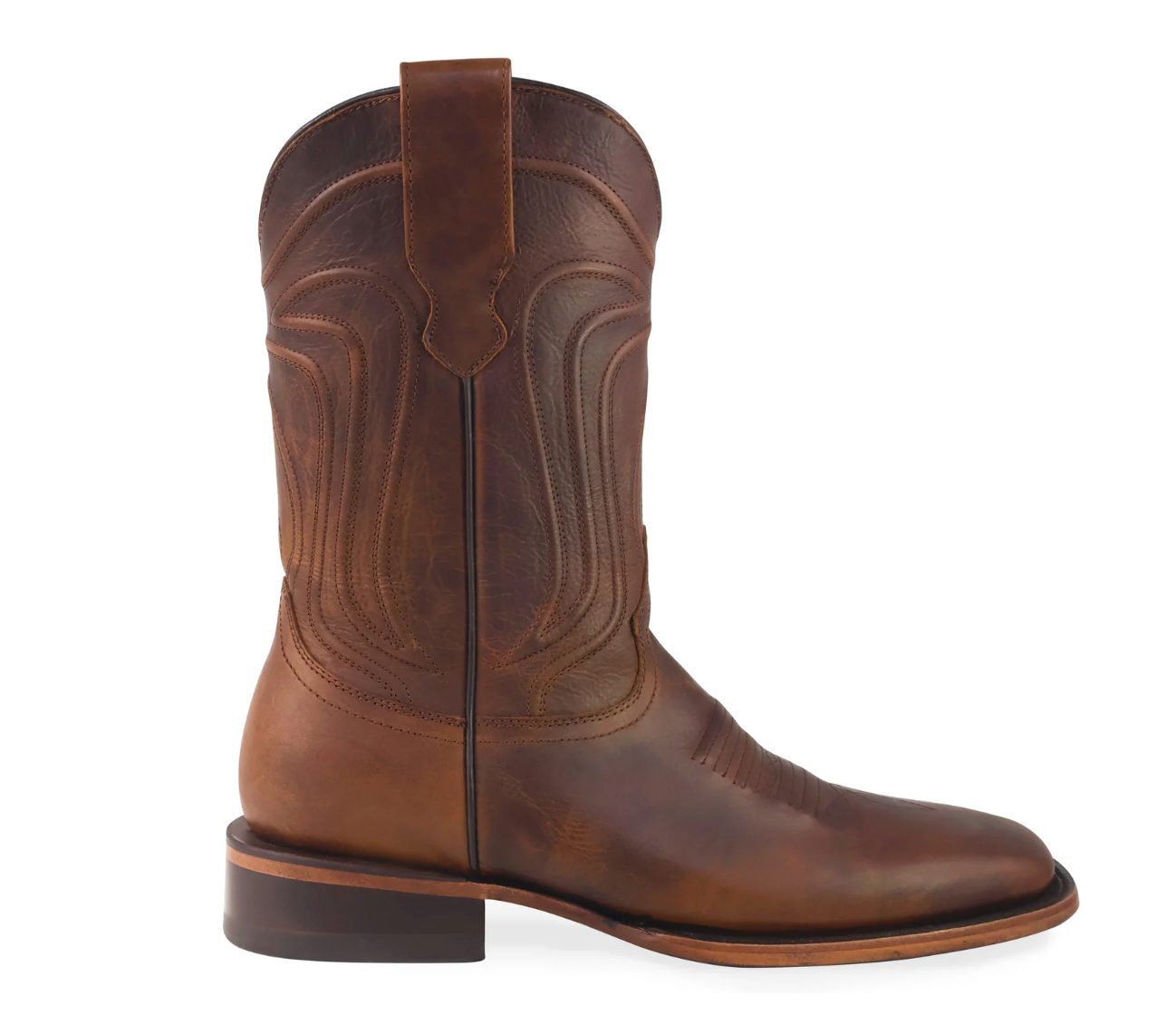DUKE -  Wide Square Toe Boots