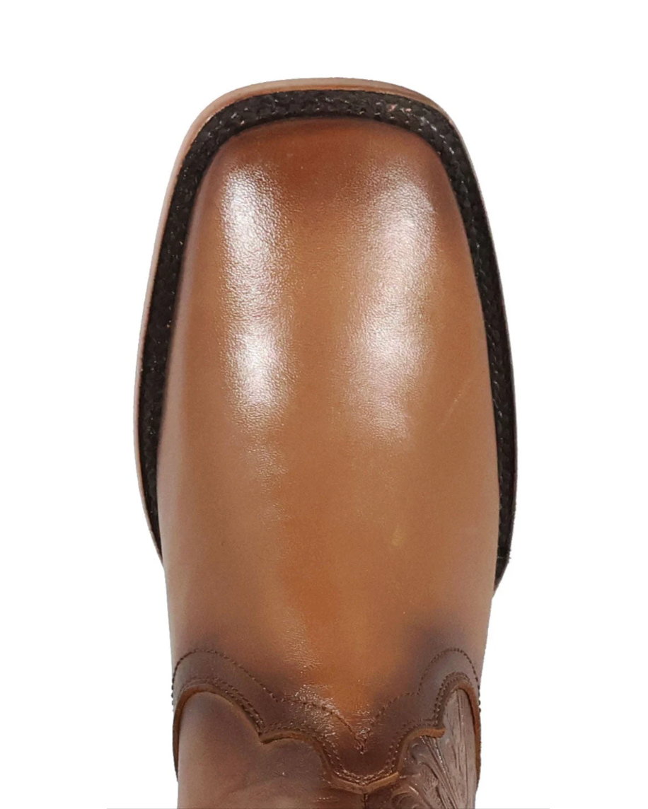 NELLY - Wide Square Toe Short Boots