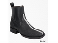 MARTY - Wide Square Toe Short Boots