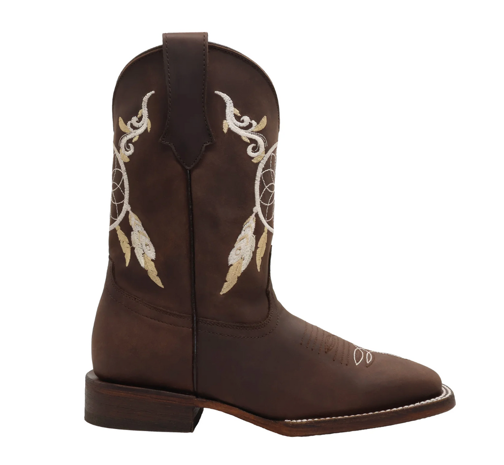 DREAMCATCHER - Wide Square Toe Boots