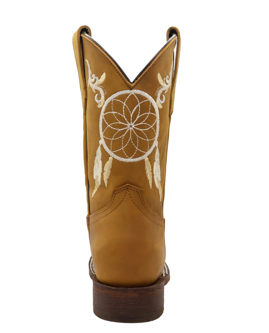 DREAMCATCHER - Wide Square Toe Boots