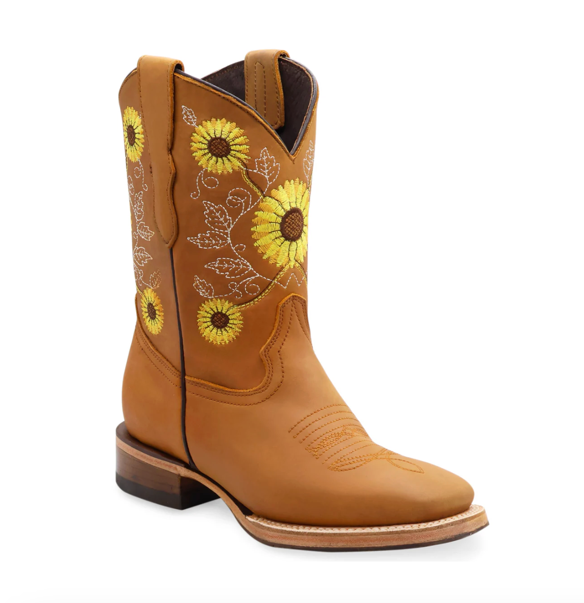 SUNFLOWER - Wide Square Toe Boots