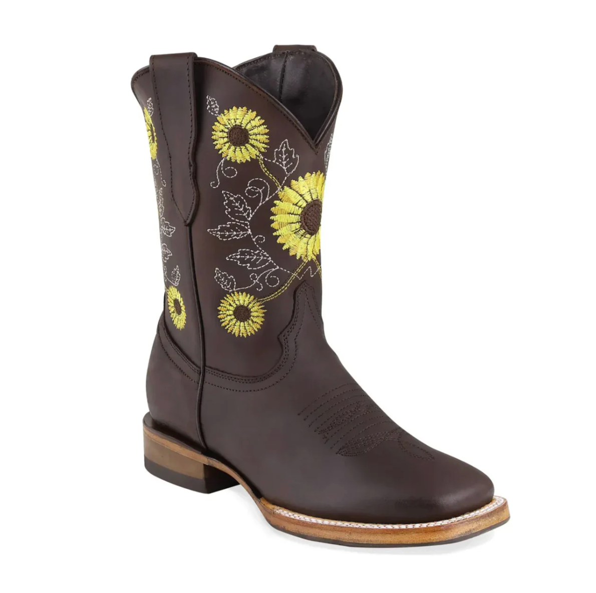 SUNFLOWER - Wide Square Toe Boots