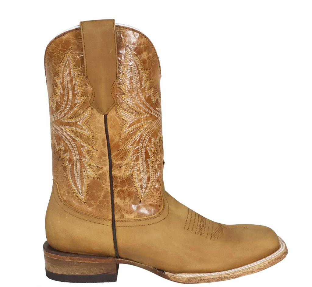 AUSTIN - Wide Square Toe Boots