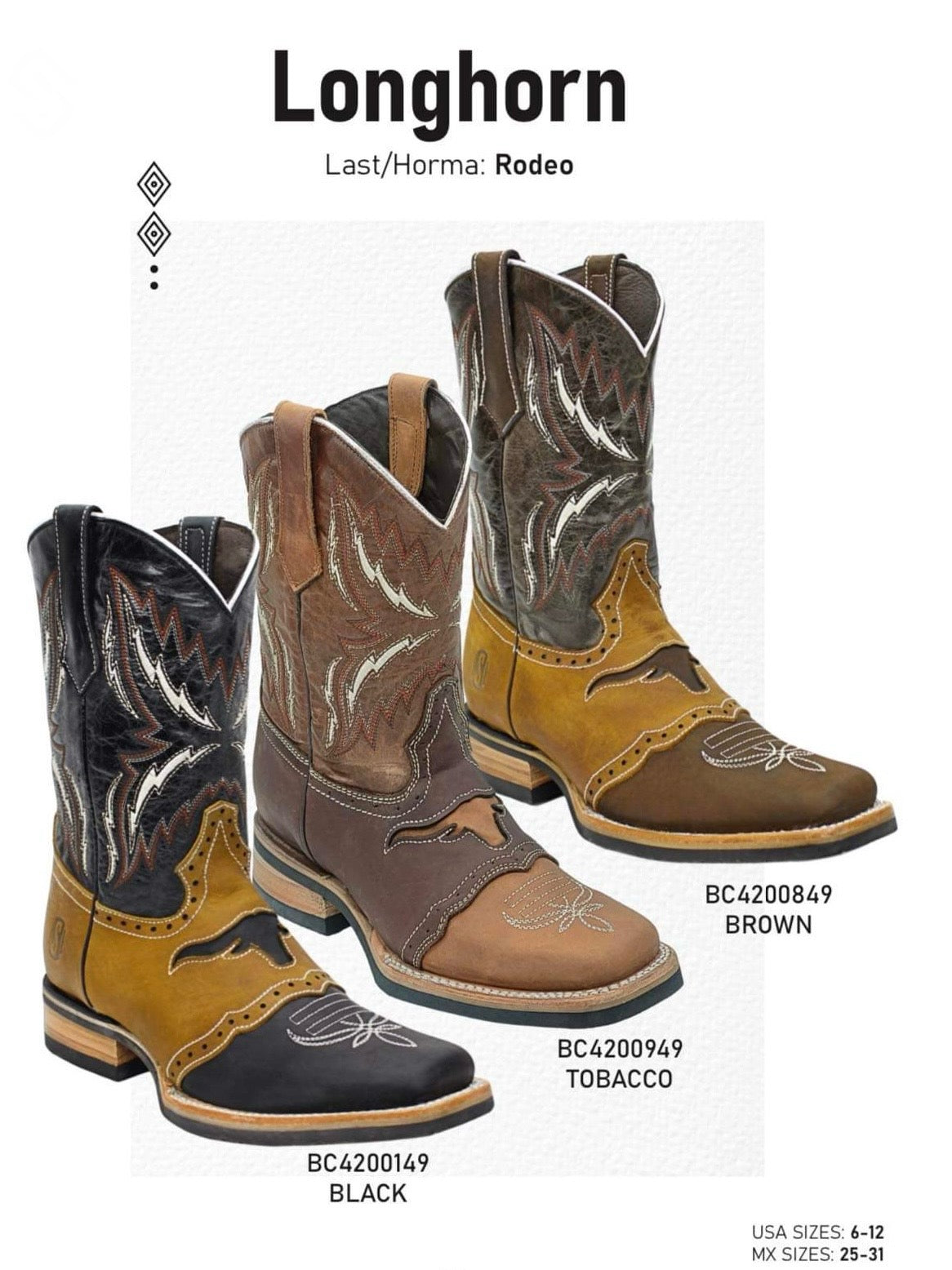 Botas Longhorn