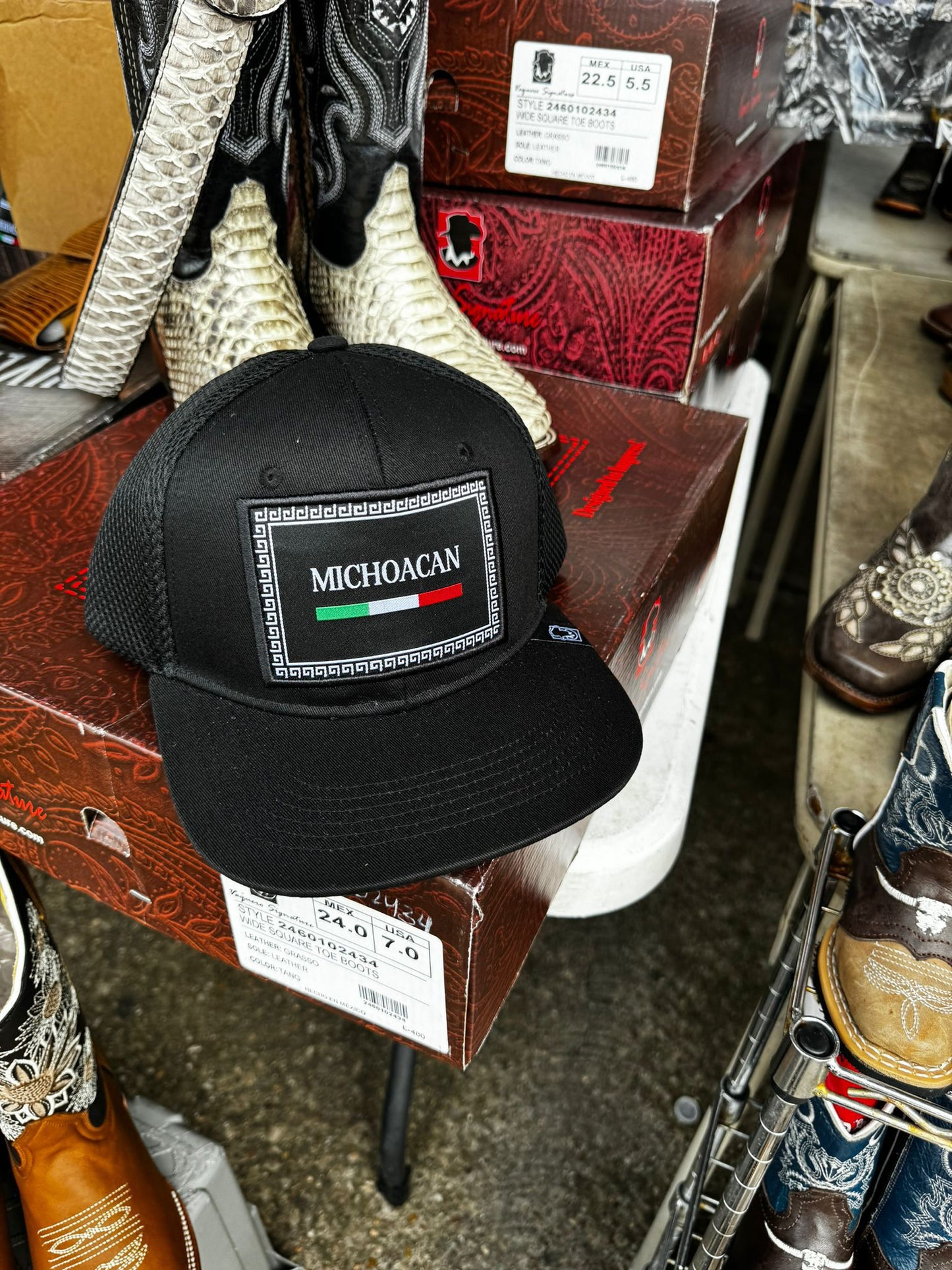 Gorra / Black Trucker-hat