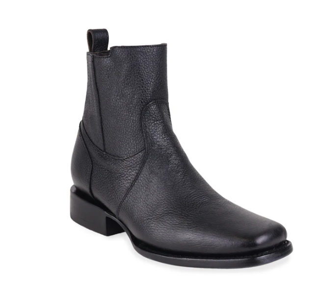CLAY - Square Toe Short Boots