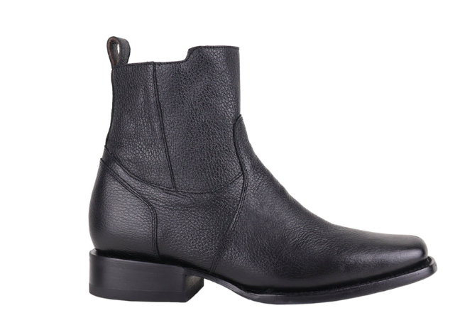 CLAY - Square Toe Short Boots
