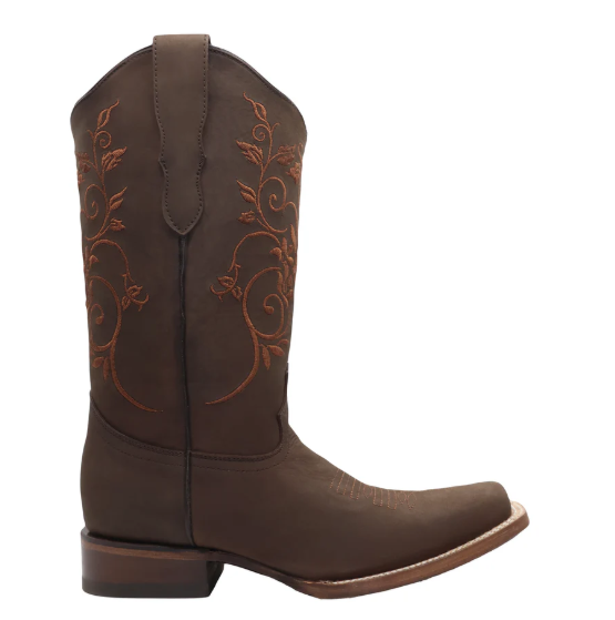 JENNIFER - Wide Square Toe Boots