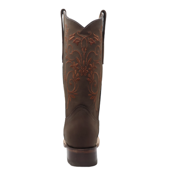 JENNIFER - Wide Square Toe Boots