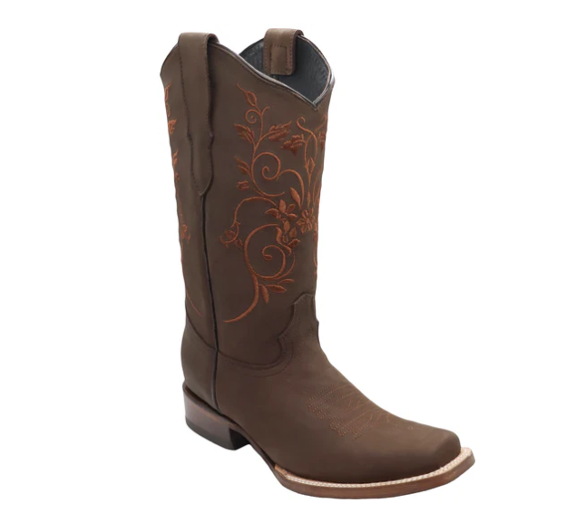 JENNIFER - Wide Square Toe Boots