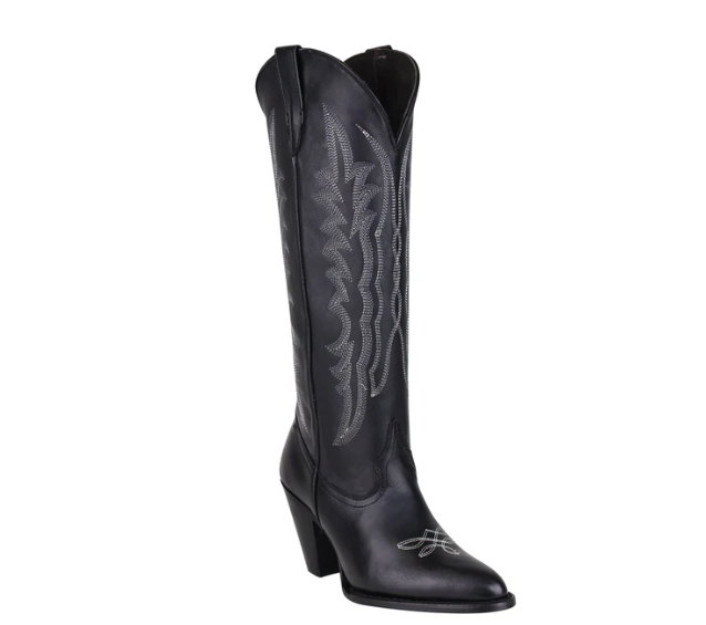 DESTINY - Snip Toe Knee High Boots