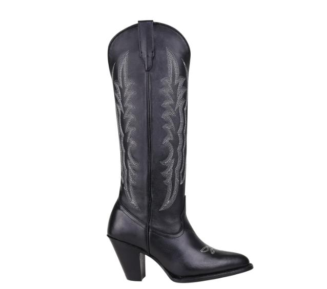 DESTINY - Snip Toe Knee High Boots