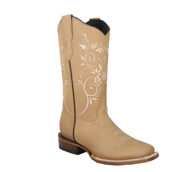 JENNIFER - Wide Square Toe Boots