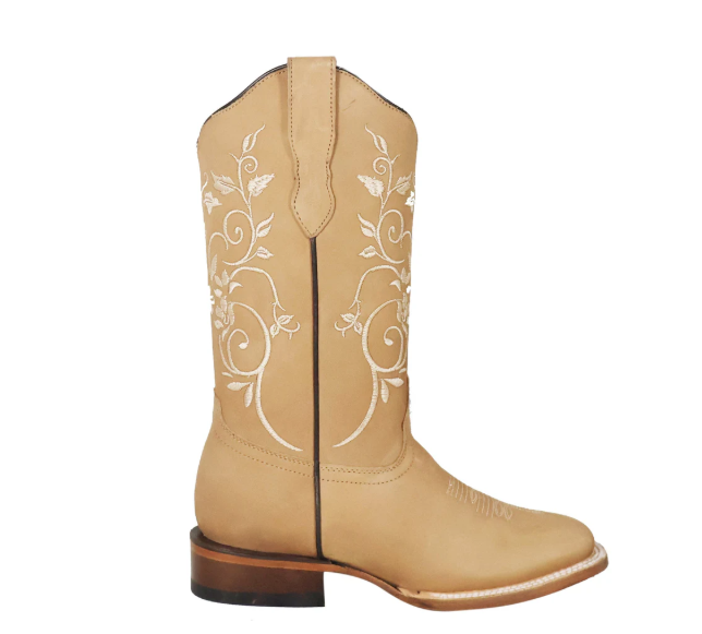 JENNIFER - Wide Square Toe Boots