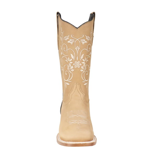 JENNIFER - Wide Square Toe Boots