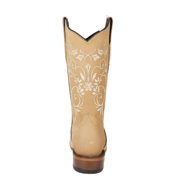 JENNIFER - Wide Square Toe Boots